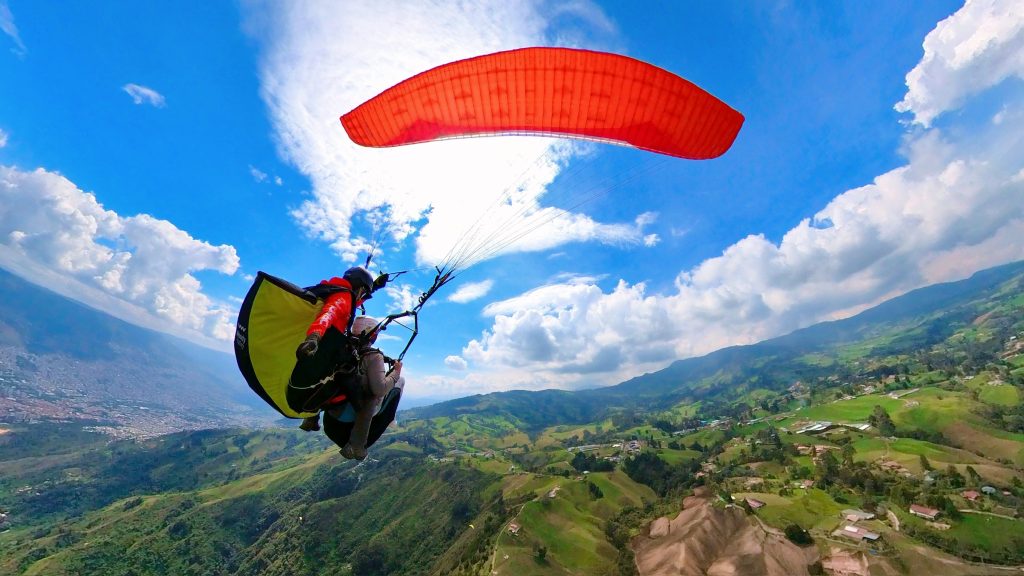 Parapente en san felix